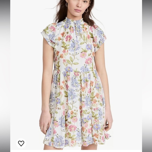 Yumi Kim Dresses & Skirts - New Yumi Kim Peyton Ruffle Mini Dress Floral Cottagecore Women's Size Small